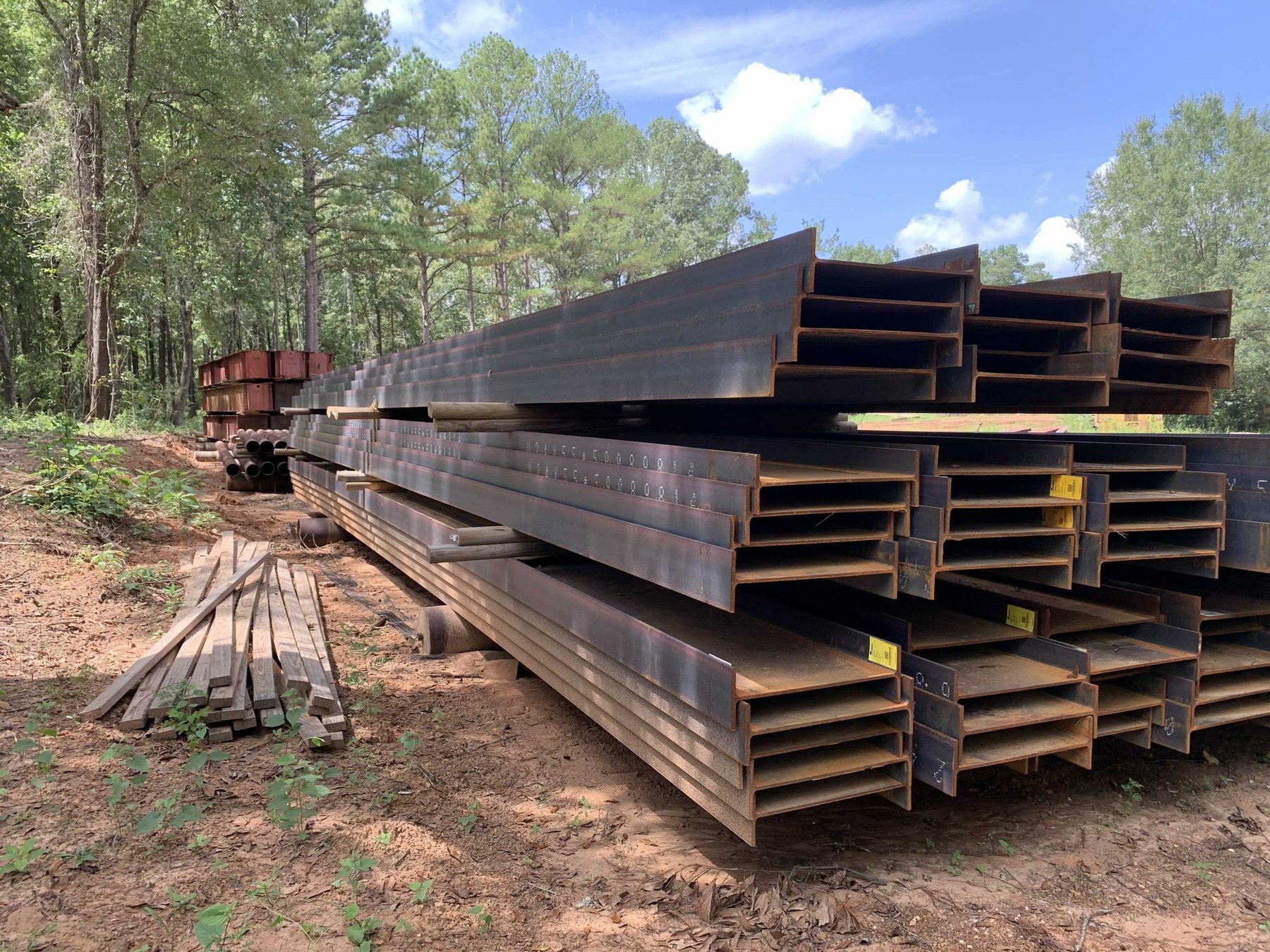 BIG Steel sheet pile inventory